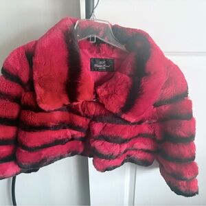 Diana Rosh Rabbit Fur Jacket Extra Small•XS